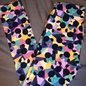 Disney Minnie Lularoe Leggings